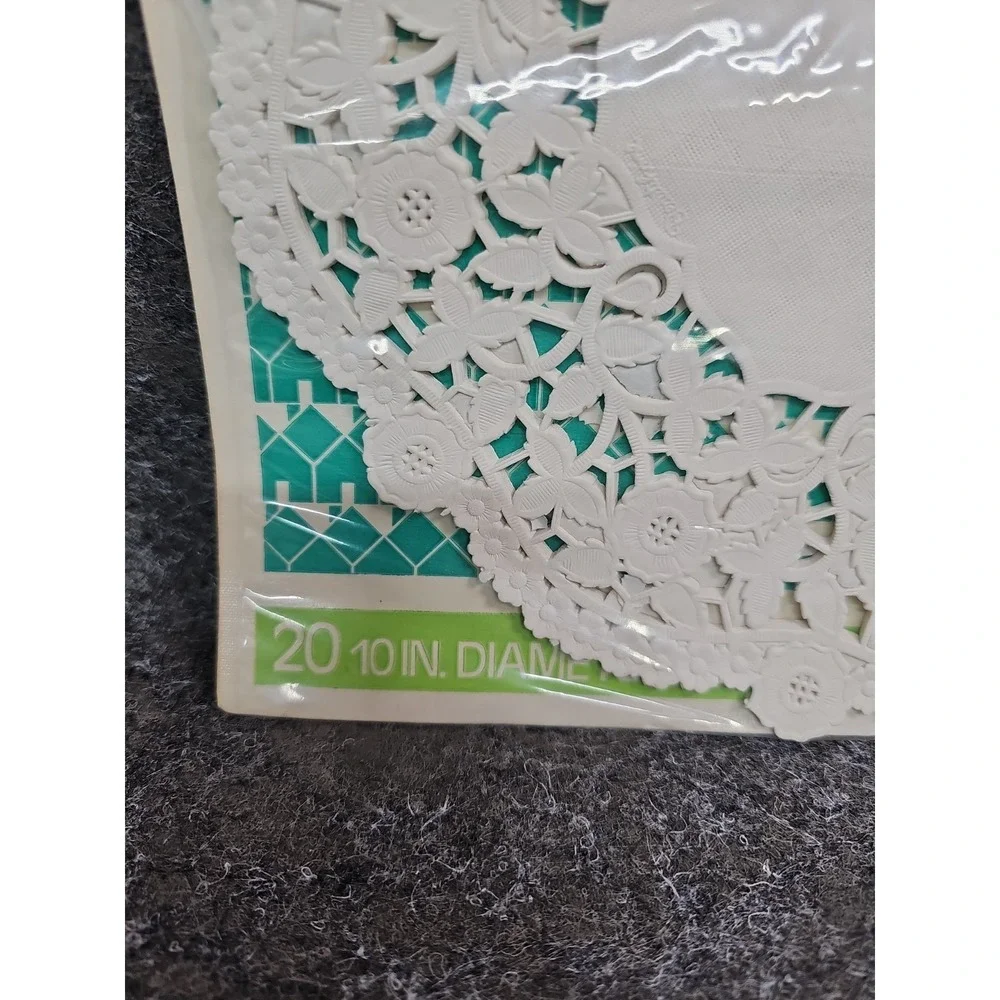 Vtg Beautihome Lace Floral 10